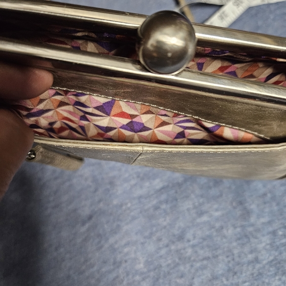 HOBO Gray Leather Shoulder Bag - Picture 10 of 14